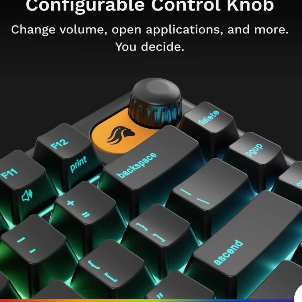 GMMK 75% RGB Gaming Keyboard - Black